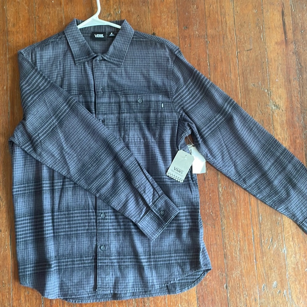 Vans long sleeve light flannel
